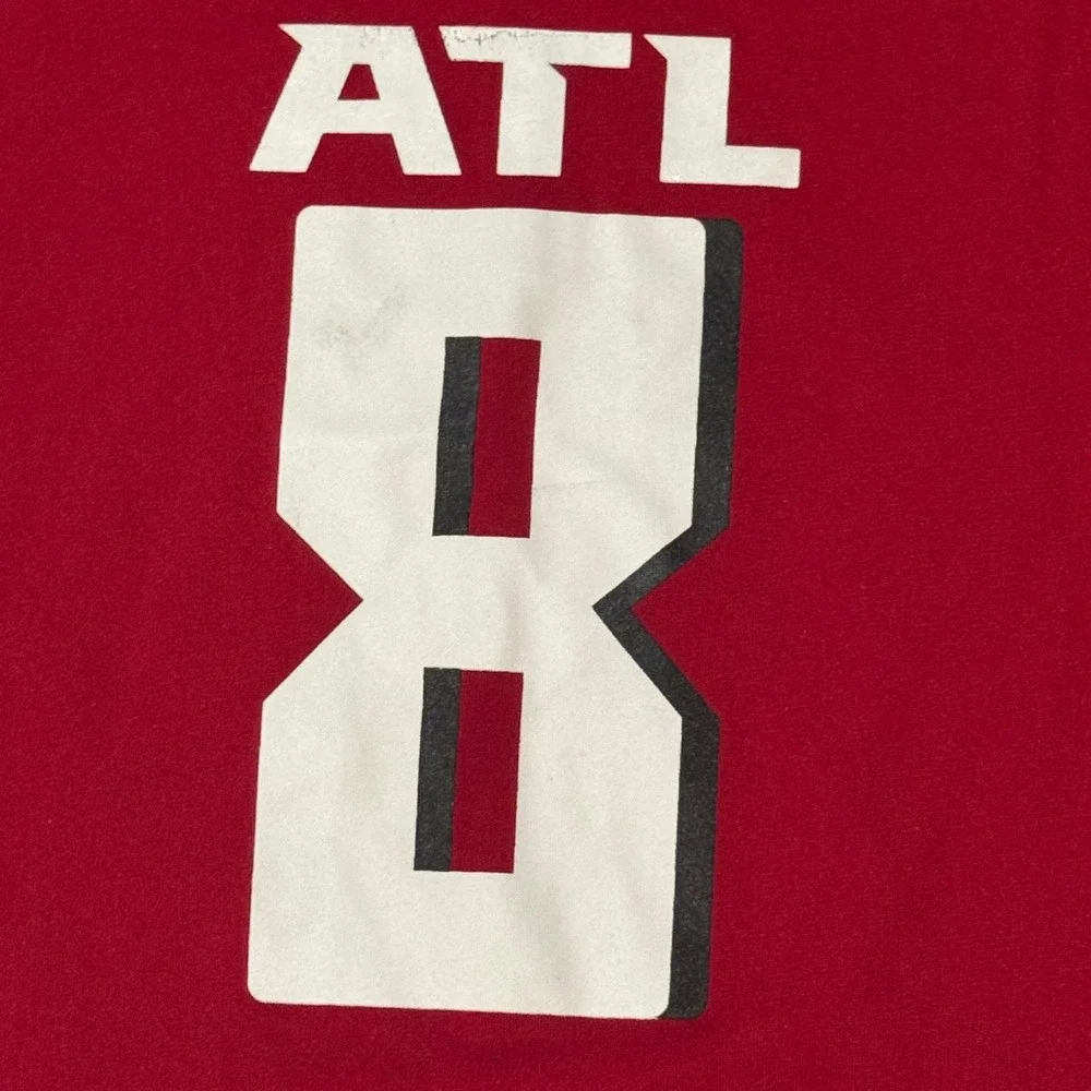 Nike Atlanta Falcons Kyle Pitts 8 NFL Jersey Red Kids Medium 5/6 Football
